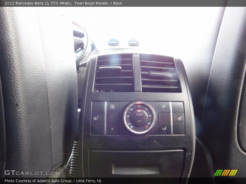 Pearl Beige Metallic / Black 2012 Mercedes-Benz GL 550 4Matic