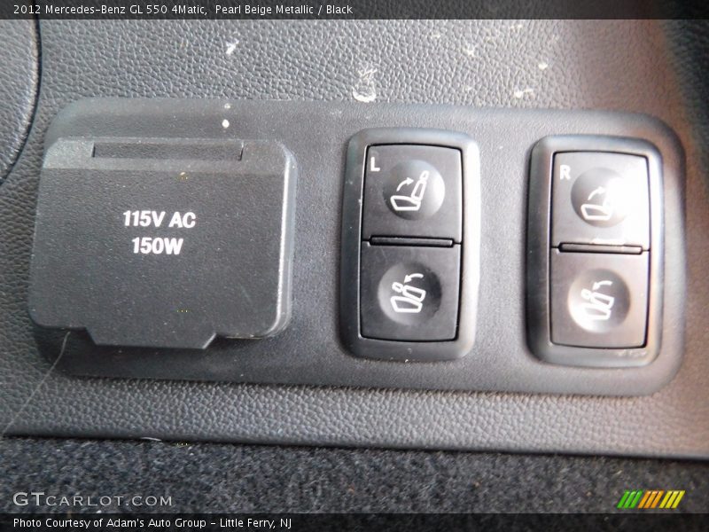 Pearl Beige Metallic / Black 2012 Mercedes-Benz GL 550 4Matic