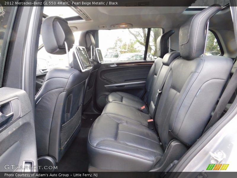 Pearl Beige Metallic / Black 2012 Mercedes-Benz GL 550 4Matic