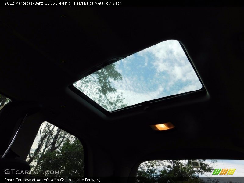 Pearl Beige Metallic / Black 2012 Mercedes-Benz GL 550 4Matic