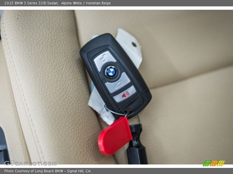 Alpine White / Venetian Beige 2015 BMW 3 Series 328i Sedan