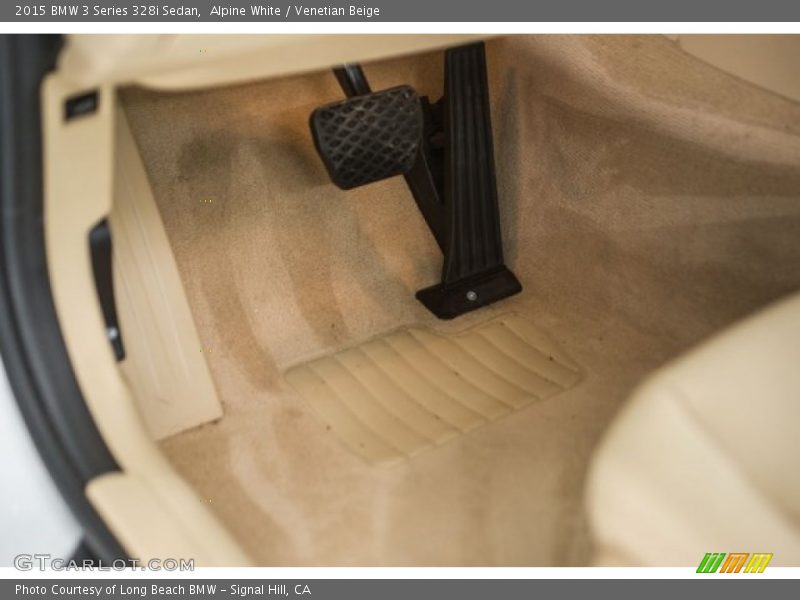 Alpine White / Venetian Beige 2015 BMW 3 Series 328i Sedan