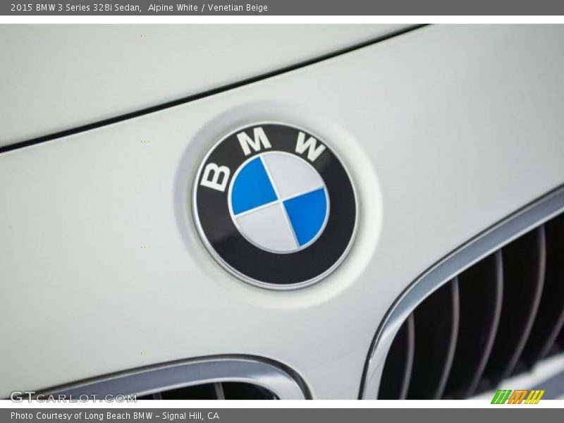 Alpine White / Venetian Beige 2015 BMW 3 Series 328i Sedan