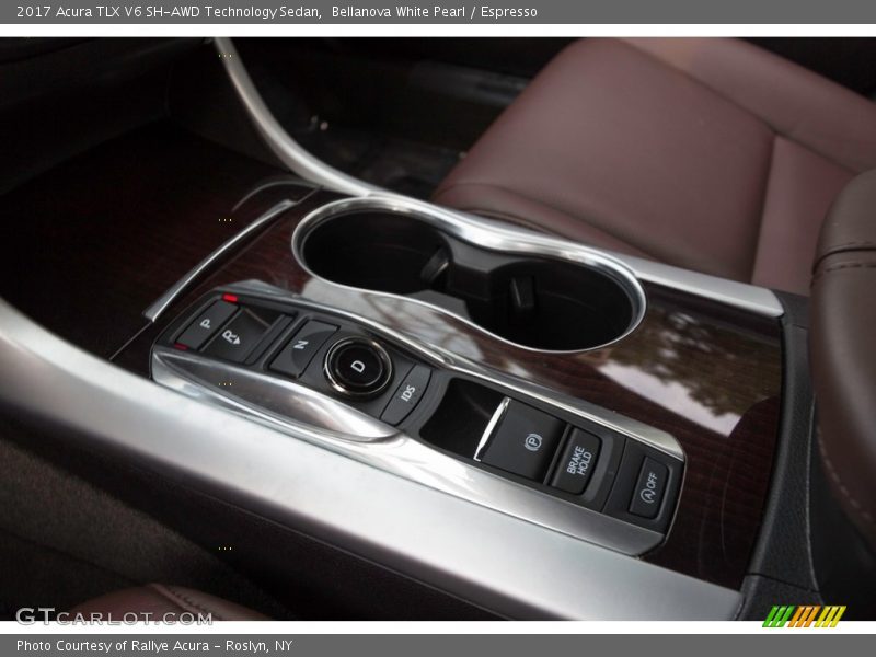 Bellanova White Pearl / Espresso 2017 Acura TLX V6 SH-AWD Technology Sedan