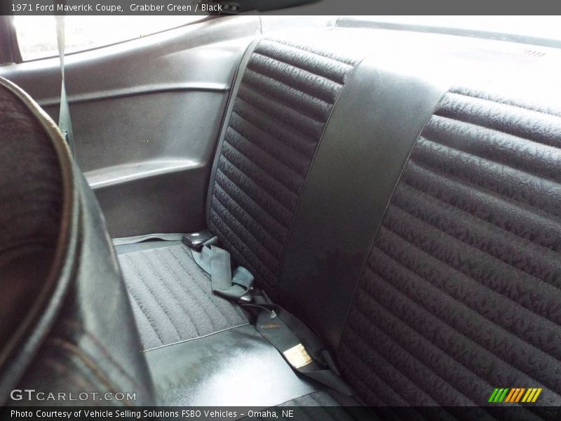 Rear Seat of 1971 Maverick Coupe