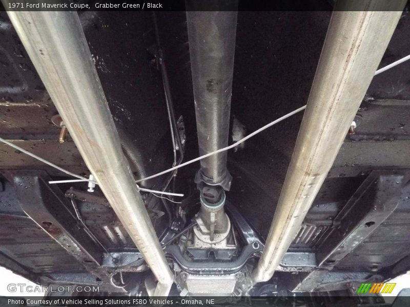 Undercarriage of 1971 Maverick Coupe