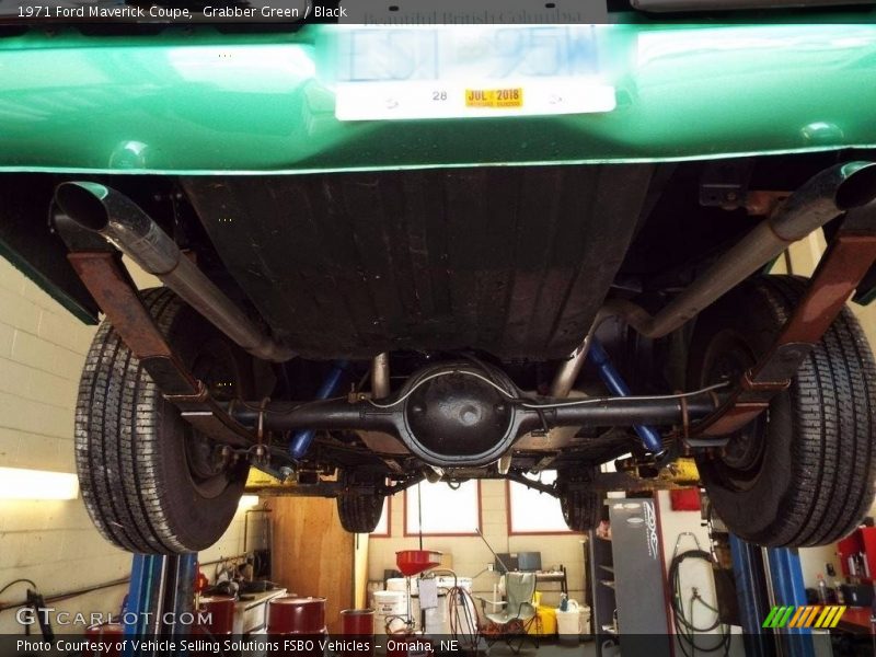 Undercarriage of 1971 Maverick Coupe