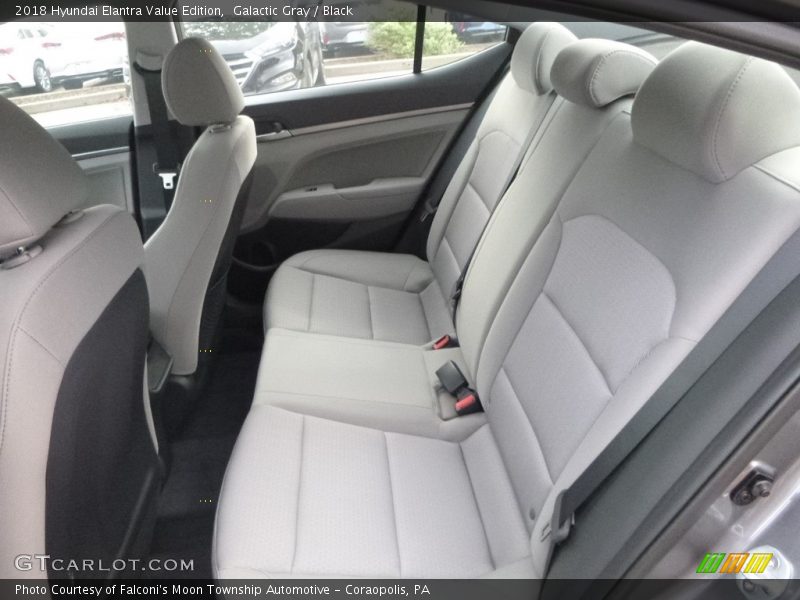 Galactic Gray / Black 2018 Hyundai Elantra Value Edition