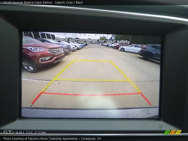 Galactic Gray / Black 2018 Hyundai Elantra Value Edition