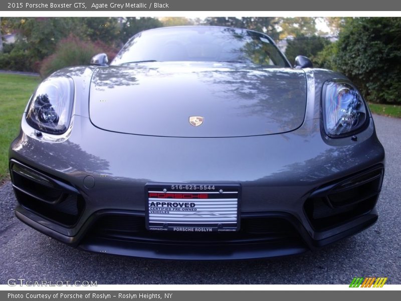 Agate Grey Metallic / Black 2015 Porsche Boxster GTS