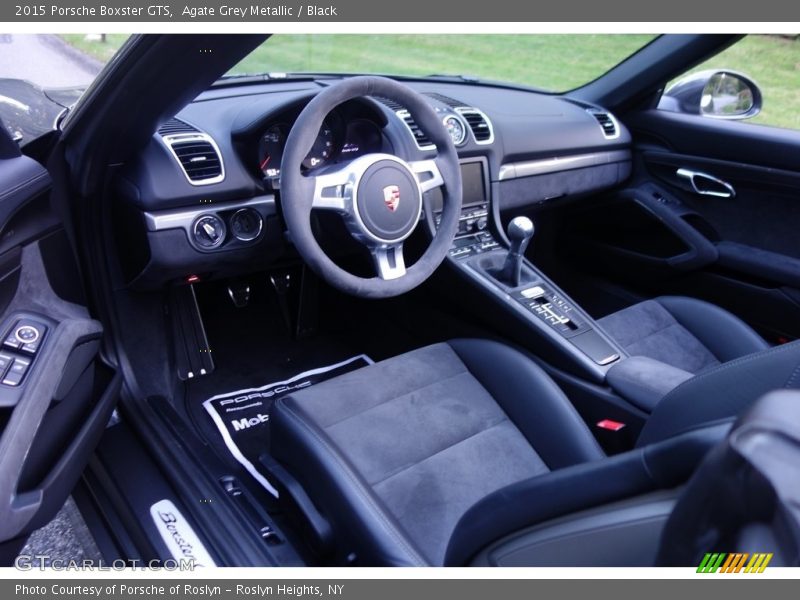 Agate Grey Metallic / Black 2015 Porsche Boxster GTS