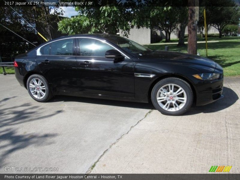 Ultimate Black / Jet 2017 Jaguar XE 25t Premium