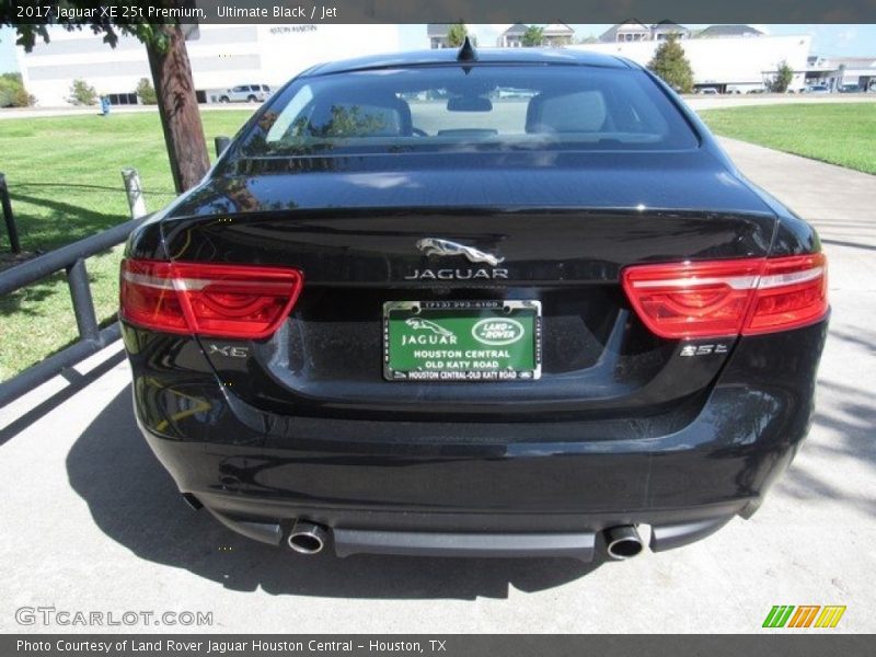 Ultimate Black / Jet 2017 Jaguar XE 25t Premium