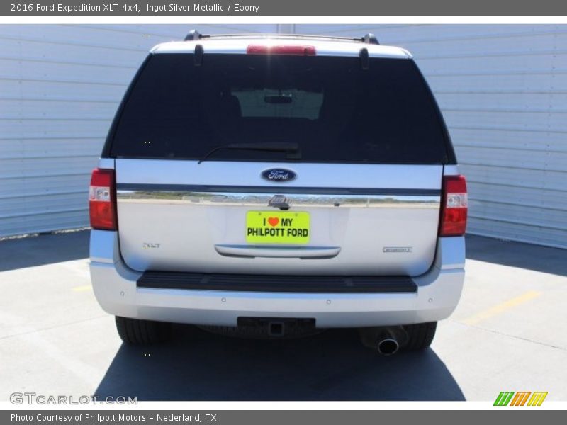 Ingot Silver Metallic / Ebony 2016 Ford Expedition XLT 4x4