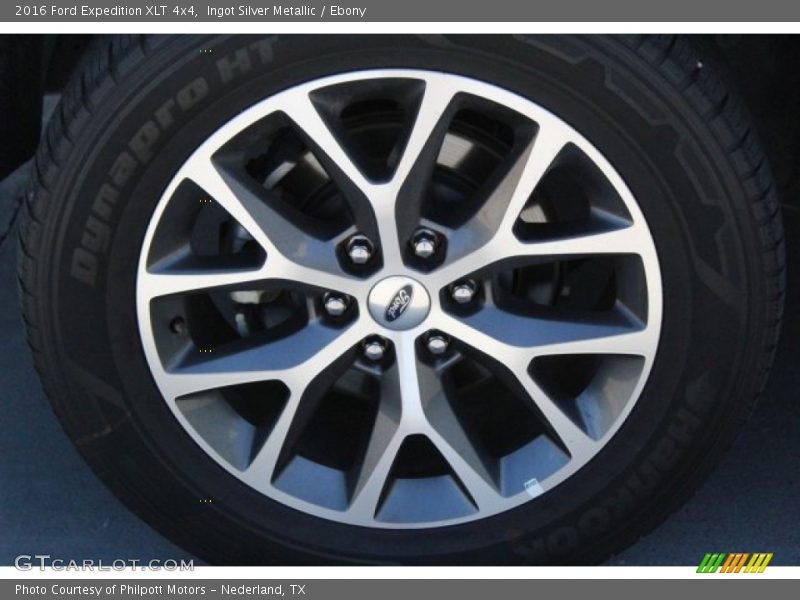 Ingot Silver Metallic / Ebony 2016 Ford Expedition XLT 4x4