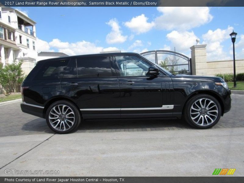 Santorini Black Metallic / Ebony/Ebony 2017 Land Rover Range Rover Autobiography