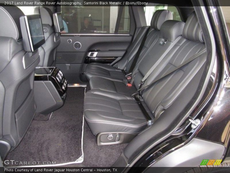 Rear Seat of 2017 Range Rover Autobiography