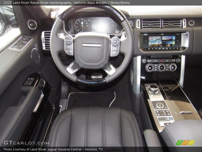 Santorini Black Metallic / Ebony/Ebony 2017 Land Rover Range Rover Autobiography
