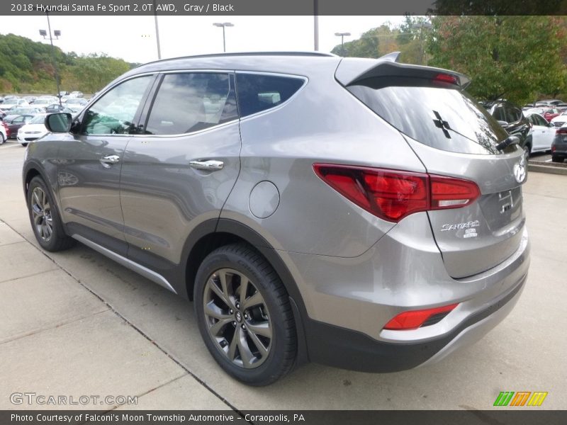 Gray / Black 2018 Hyundai Santa Fe Sport 2.0T AWD