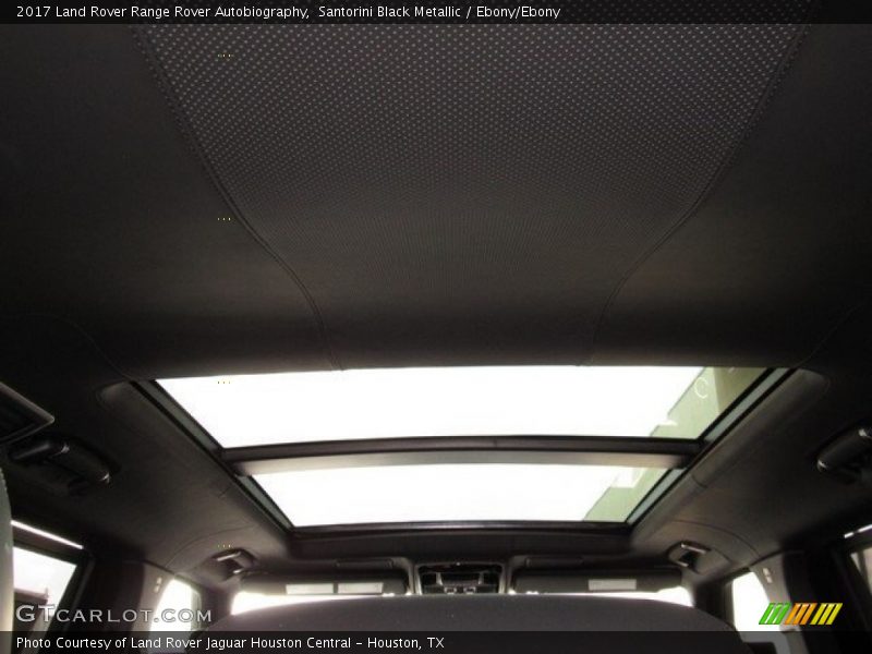 Santorini Black Metallic / Ebony/Ebony 2017 Land Rover Range Rover Autobiography