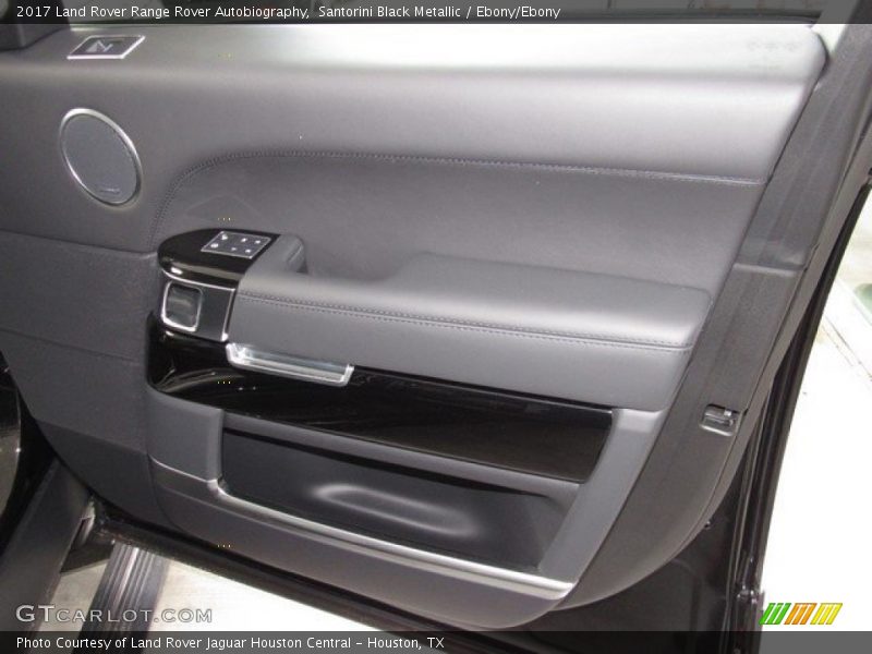 Santorini Black Metallic / Ebony/Ebony 2017 Land Rover Range Rover Autobiography