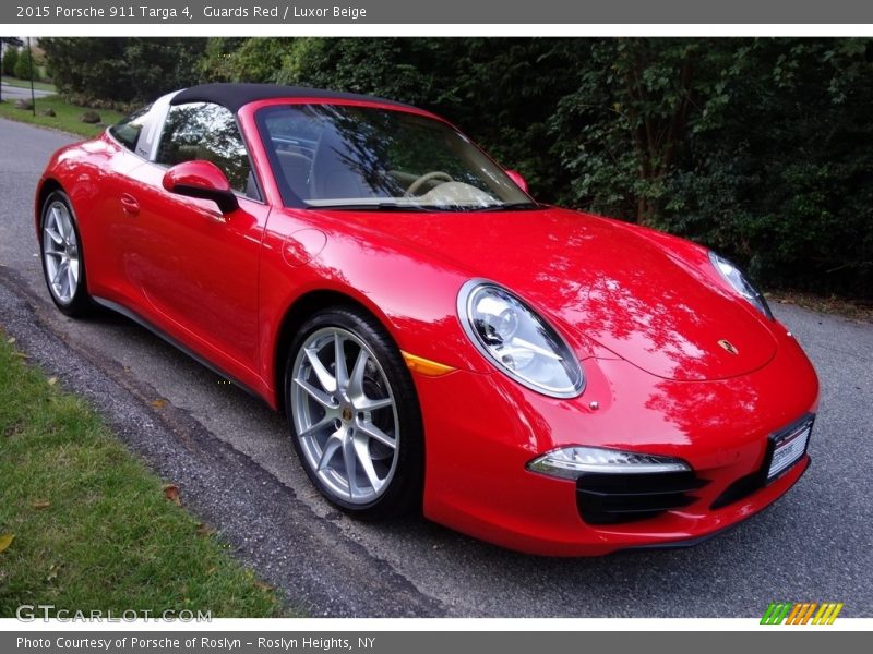  2015 911 Targa 4 Guards Red