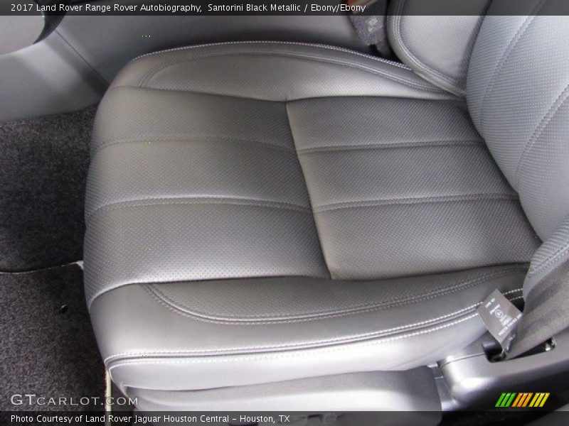 Santorini Black Metallic / Ebony/Ebony 2017 Land Rover Range Rover Autobiography