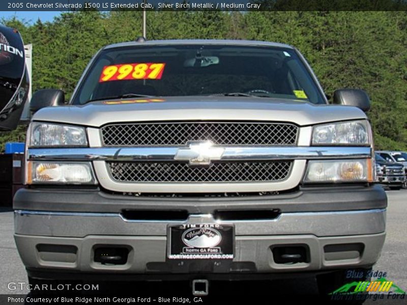 Silver Birch Metallic / Medium Gray 2005 Chevrolet Silverado 1500 LS Extended Cab