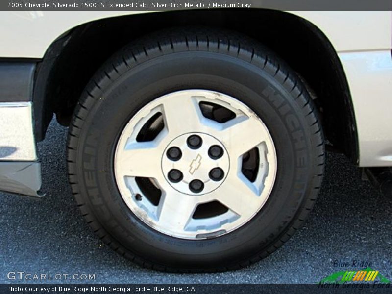 Silver Birch Metallic / Medium Gray 2005 Chevrolet Silverado 1500 LS Extended Cab