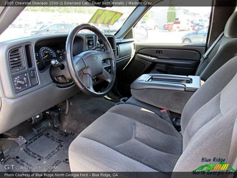 Silver Birch Metallic / Medium Gray 2005 Chevrolet Silverado 1500 LS Extended Cab