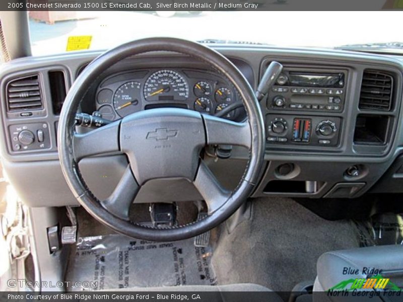 Silver Birch Metallic / Medium Gray 2005 Chevrolet Silverado 1500 LS Extended Cab