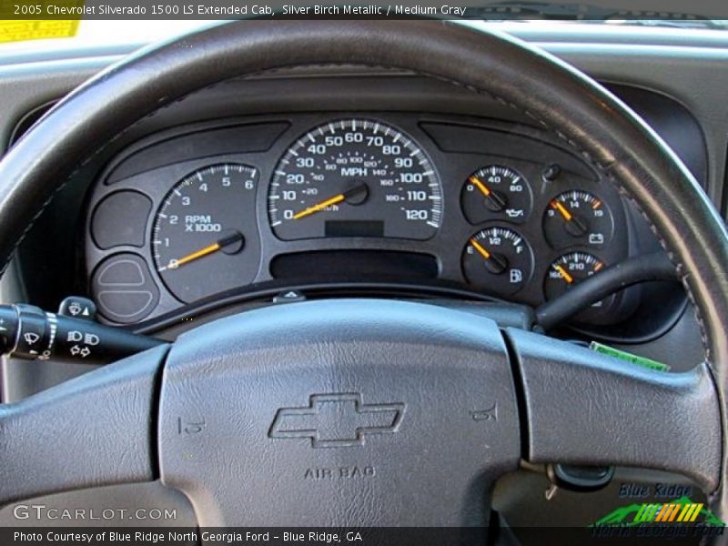 Silver Birch Metallic / Medium Gray 2005 Chevrolet Silverado 1500 LS Extended Cab