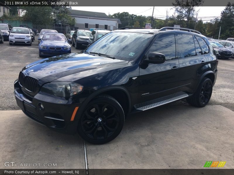 Jet Black / Black 2011 BMW X5 xDrive 50i