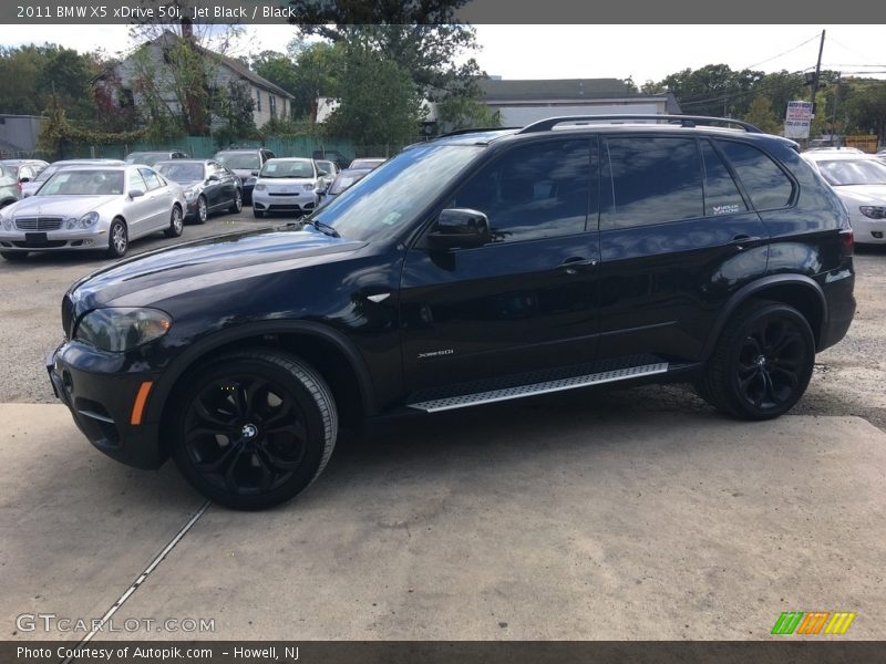 Jet Black / Black 2011 BMW X5 xDrive 50i