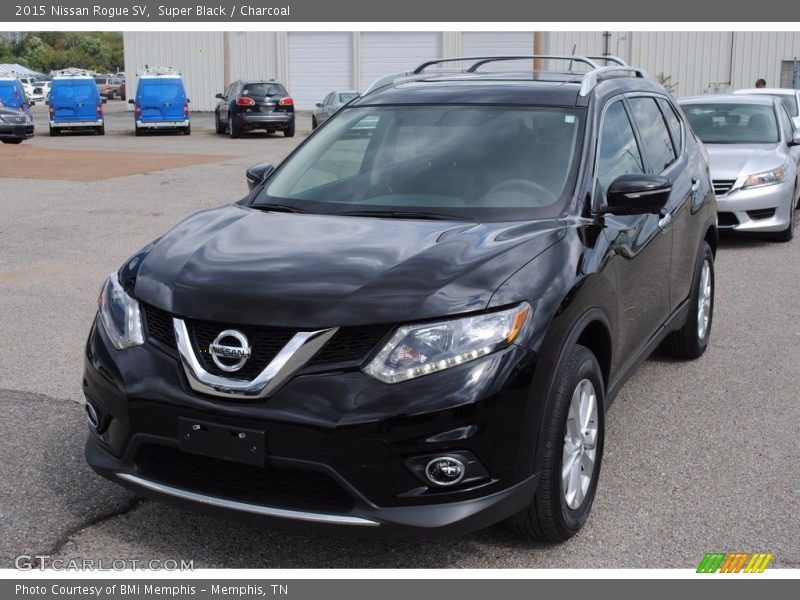 Super Black / Charcoal 2015 Nissan Rogue SV