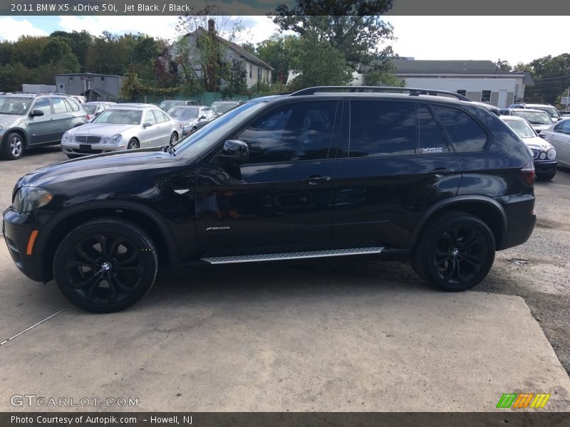 Jet Black / Black 2011 BMW X5 xDrive 50i