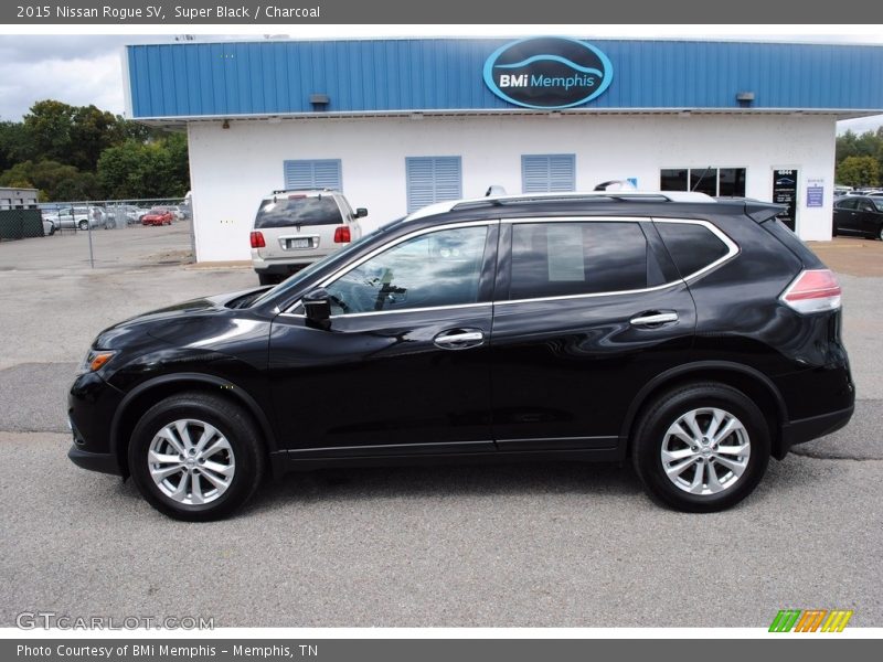 Super Black / Charcoal 2015 Nissan Rogue SV