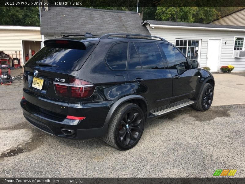Jet Black / Black 2011 BMW X5 xDrive 50i