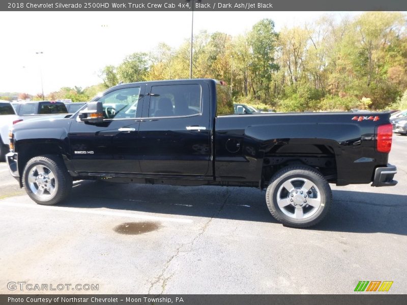 Black / Dark Ash/Jet Black 2018 Chevrolet Silverado 2500HD Work Truck Crew Cab 4x4