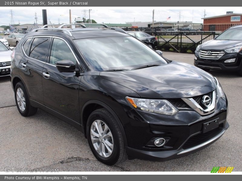 Super Black / Charcoal 2015 Nissan Rogue SV