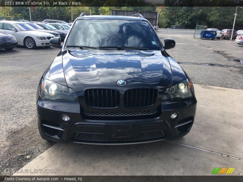 Jet Black / Black 2011 BMW X5 xDrive 50i
