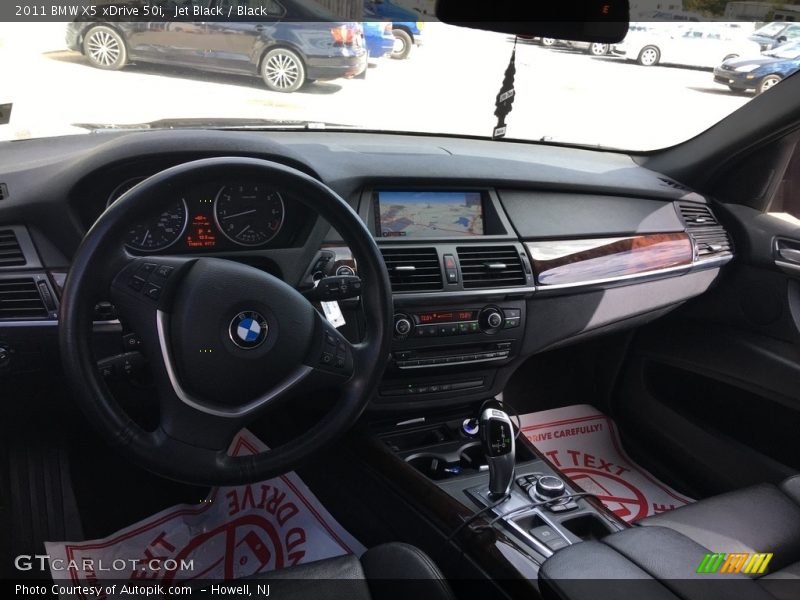 Jet Black / Black 2011 BMW X5 xDrive 50i