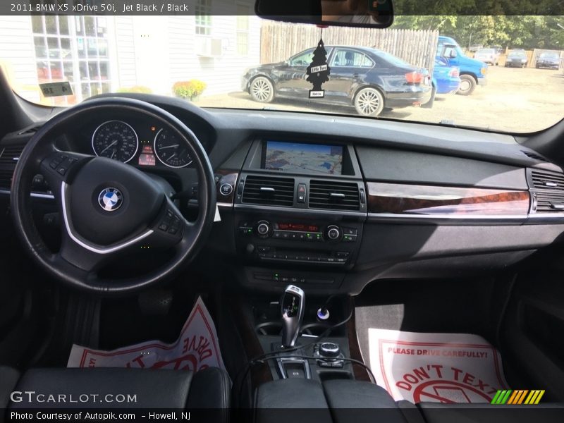 Jet Black / Black 2011 BMW X5 xDrive 50i