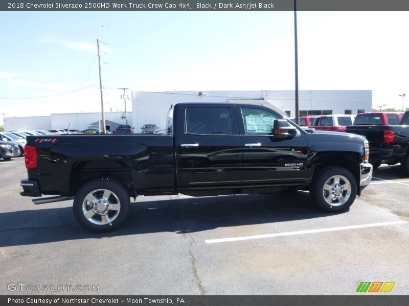 Black / Dark Ash/Jet Black 2018 Chevrolet Silverado 2500HD Work Truck Crew Cab 4x4