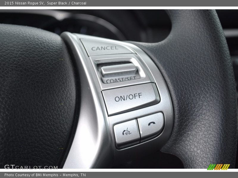 Super Black / Charcoal 2015 Nissan Rogue SV
