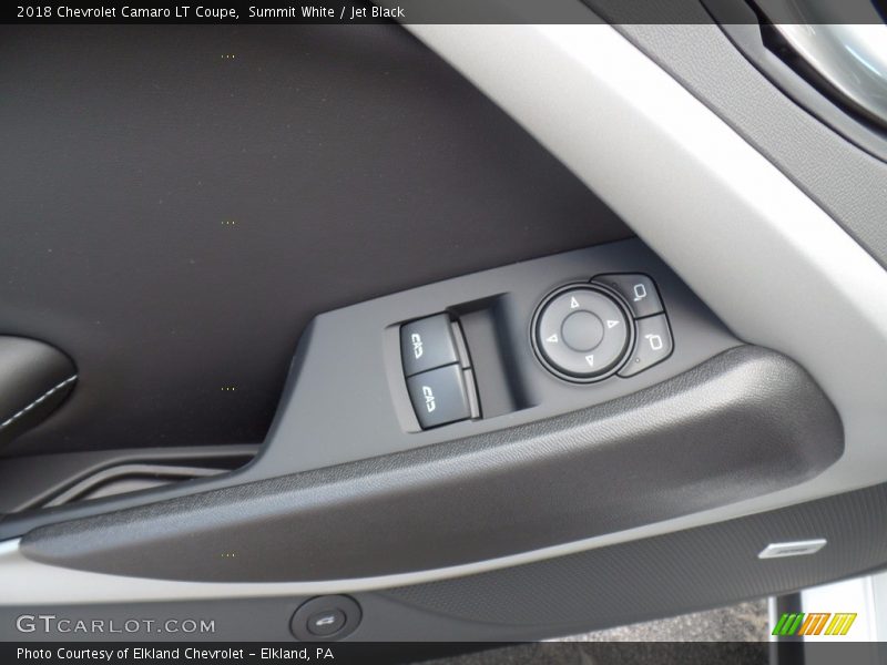 Summit White / Jet Black 2018 Chevrolet Camaro LT Coupe
