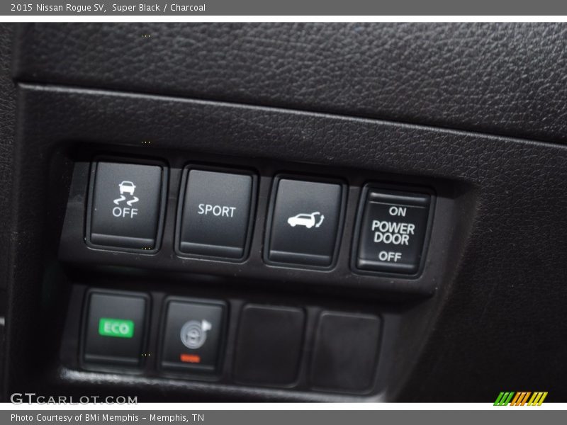 Super Black / Charcoal 2015 Nissan Rogue SV