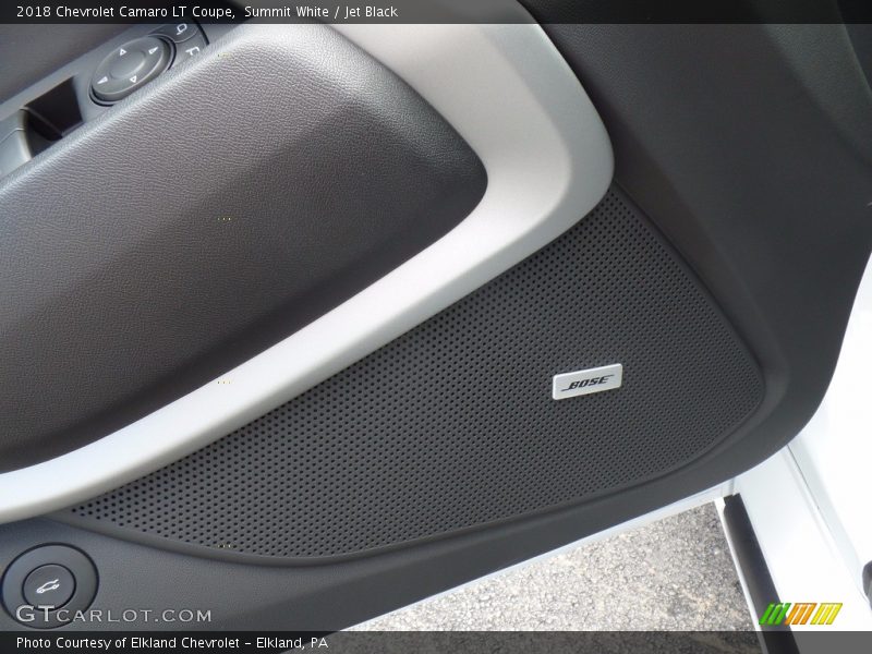 Summit White / Jet Black 2018 Chevrolet Camaro LT Coupe
