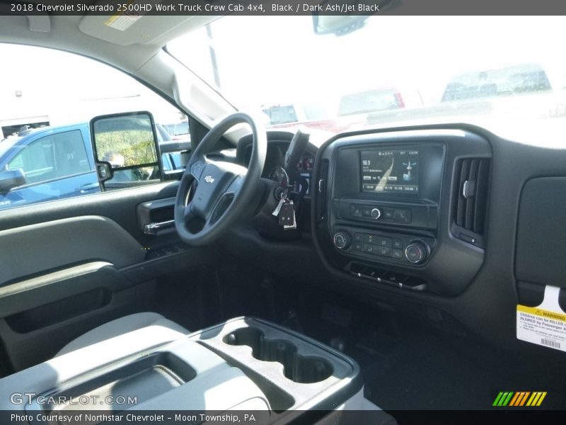 Black / Dark Ash/Jet Black 2018 Chevrolet Silverado 2500HD Work Truck Crew Cab 4x4