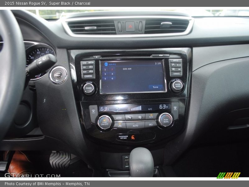 Super Black / Charcoal 2015 Nissan Rogue SV